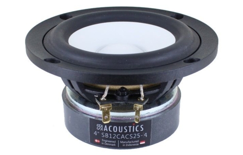 SB Acoustics SB12CACS25-4 høyttalerelement bass/mellomtone 4