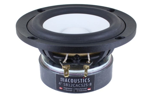 SB Acoustics SB12CACS25-8 høyttalerelement bass/mellomtone 4
