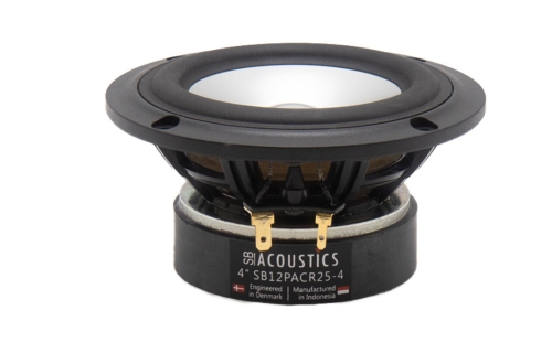 SB Acoustics SB12PACR25-4 høyttalerelement mellomtone 4