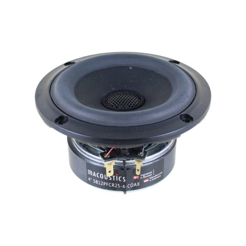 SB Acoustics SB12PFCR25-4-COAX, 4-tommers koaksialhøyttaler i gruppen Byggesett / Høyttalerelementer hos Ljudfokus (832SB12PFCR254COAX)