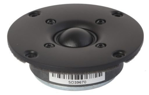 SB Acoustics SB26ST-C000-5 høyttalerelement diskant i gruppen Byggesett / Høyttalerelementer hos Ljudfokus (832SB26STC0005)