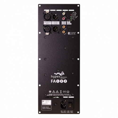 Hypex FusionAmp FA122 brokoblingsbar innbyggingsforsterker i gruppen Byggesett / Innbyggingsforsterkere hos Ljudfokus (840FA122)