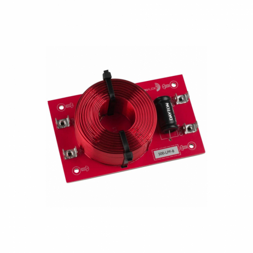 Dayton Audio 500-LPF-8 Linkwitz-Riley delefilter lavpass 500 Hz, 8 Ohm i gruppen Byggesett / Delefiltre hos Ljudfokus (860500LPF8)