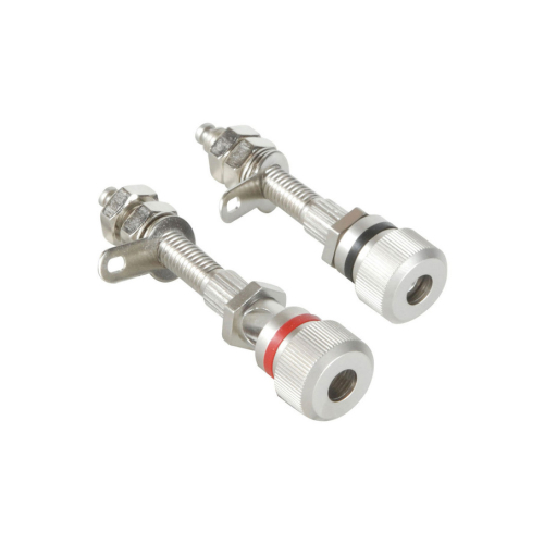 Dayton Audio BPA-38SN høyttalerterminaler satin nikkel, par i gruppen Kabler / Kontakter & adaptere hos Ljudfokus (860BPA38SN)