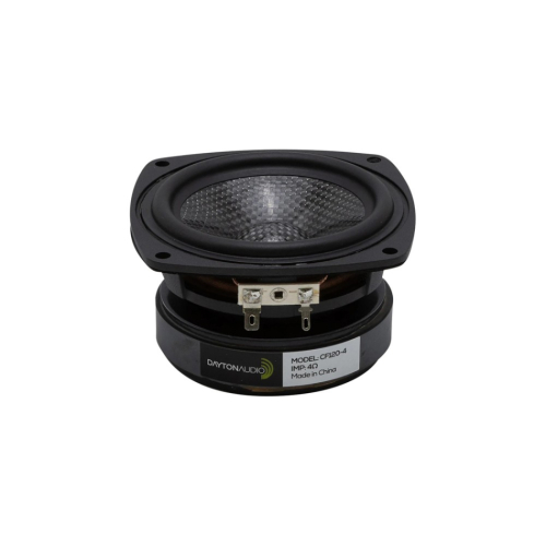 Dayton Audio CF120-4 høyttalerelement mellomregister i gruppen Byggesett / Høyttalerelementer hos Ljudfokus (860CF1204)