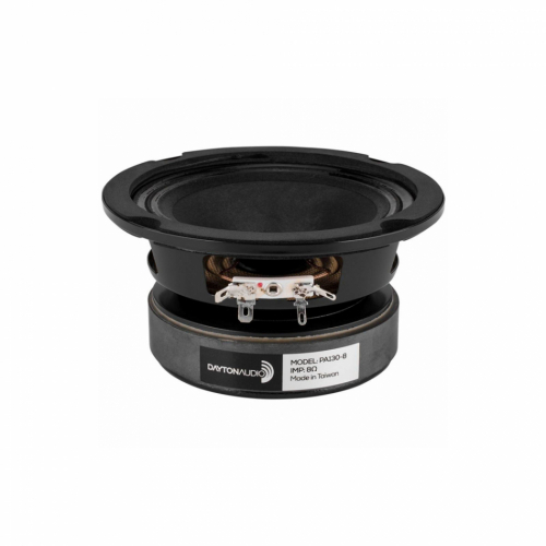 Dayton Audio PA130-8 høyttalerelement midbass/mellomtone i gruppen Byggesett / Høyttalerelementer hos Ljudfokus (860PA1308)