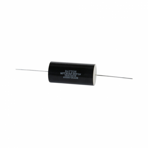 Dayton Audio PMPC-20 Filmkondensator Polypropylen 20 uF, 250V i gruppen Byggesett / Delefiltre hos Ljudfokus (860PMPC20UF)
