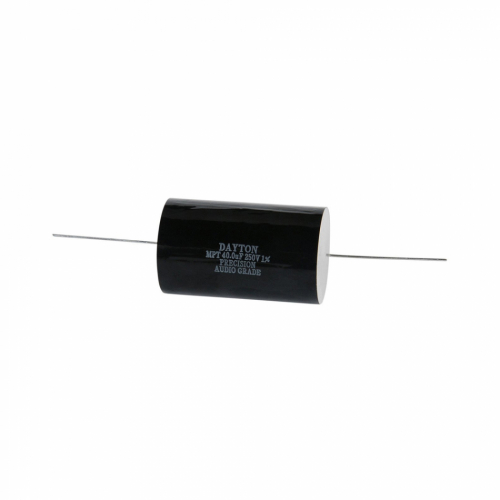 Dayton Audio PMPC-40 Filmkondensator Polypropylen 40 uF, 250V i gruppen Byggesett / Delefiltre hos Ljudfokus (860PMPC40UF)