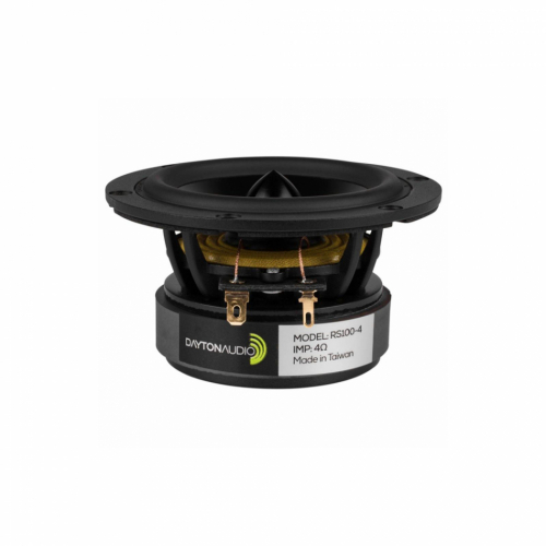 Dayton Audio RS100-4 høyttalerelement fullregister i gruppen Byggesett / Høyttalerelementer hos Ljudfokus (860RS1004)