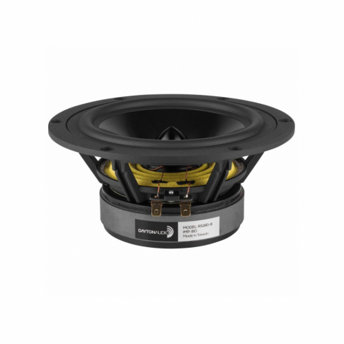 Dayton Audio RS180-8 høyttalerelement mellomregister/basselement i gruppen Byggesett / Høyttalerelementer hos Ljudfokus (860RS1808)