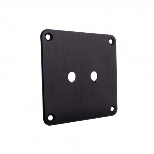 Dayton Audio SBPP-BK monteringsplate for chassisterminaler single-wire i gruppen Byggesett / Byggesett - tilbehør hos Ljudfokus (860SBPPBK)