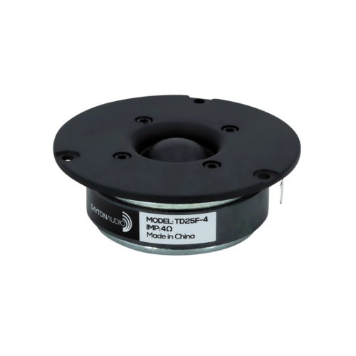 Dayton Audio TD25F-4 høyttalerelement diskant 4 Ohm i gruppen Byggesett / Høyttalerelementer hos Ljudfokus (860TD25F4)