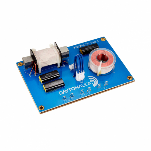 Dayton Audio XO2W-4.5K, delefilter 2-veis i gruppen Byggesett / Delefiltre hos Ljudfokus (860XO2W45K)