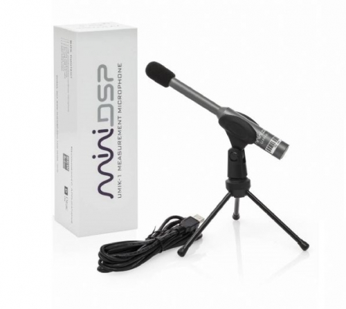 MiniDSP UMIK-1, USB-målemikrofon for bl.a. REW og Dirac Live i gruppen Øvrig / Akustikkbehandling - målekalibrering hos Ljudfokus (865UMIK1)