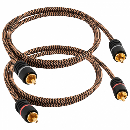 Proson Arctic RCA lydkabel, 1 meter i gruppen Kabler / Analoge lydkabler hos Ljudfokus (991ARRCA1)