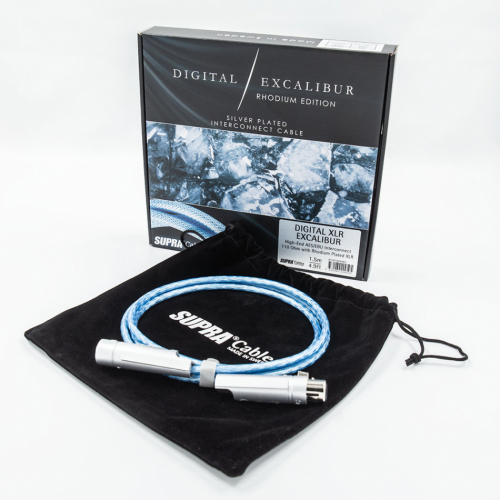 Supra Digital Excalibur AES/EBU 110 Ohm XLR lydkabel i gruppen Kabler / Digitale lydkabler hos Ljudfokus (DIGEXXLR)