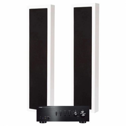 Yamaha A-S501 II & DLS Flatbox XXL stereopakke i gruppen Pakker / HiFi - musikkanlegg hos Ljudfokus (SETAS501PKT5)