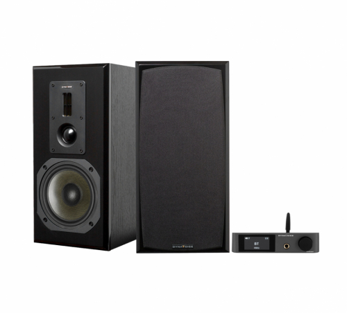 Dynavoice CA802BT & Definition DM-6 MKII svarte stereopakke stativhøyttalere i gruppen Pakker / HiFi - musikkanlegg hos Ljudfokus (SETDM6IIPKT1)