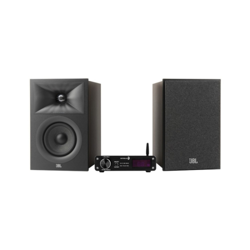 Dayton Audio DTA-PRO & JBL Stage 240B Espresso stereopakke i gruppen Pakker / HiFi - musikkanlegg hos Ljudfokus (SETDTAPROPKT5)