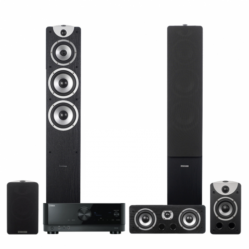 Yamaha RX-V4A & Dynavoice Magic F-7 EX v3 hjemmekinopakke 5.0 i gruppen Pakker / Hjemmekino - surroundsystemer hos Ljudfokus (SETF7EXBPKT1)