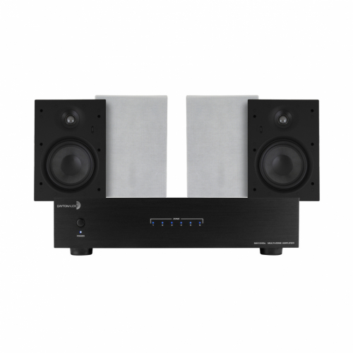 Dayton Audio MA1240a & 2 par System One IW690 innbyggingshøyttalere i gruppen Multiroom / Forsterkerpakker hos Ljudfokus (SETIW690PKT6)