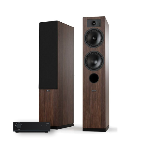 Arylic LA150 & Indiana Line Tesi 5 mocha strømmepakke stereo i gruppen Pakker / HiFi - musikkanlegg hos Ljudfokus (SETLA150PKT2)