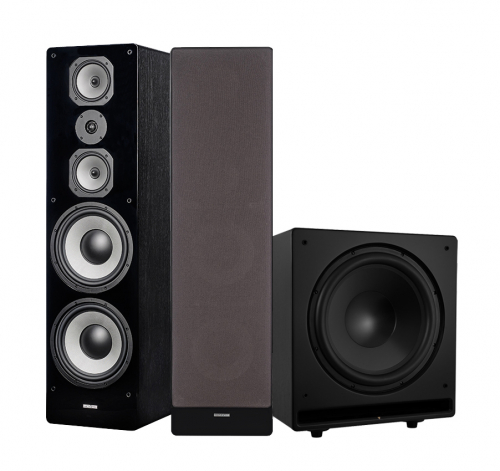 Dynavoice Challenger M-105 EX v4 & CSB-V15 Høyttalerpakke Stereo 2.1 Svart i gruppen Pakker / Høyttalere til musikk hos Ljudfokus (SETM105PKT28)
