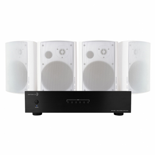 Dayton Audio MA1260 & 2 par DLS MB6i Hvite Utendørshøyttalere i gruppen Multiroom / Forsterkerpakker hos Ljudfokus (SETMA1260PKT5)
