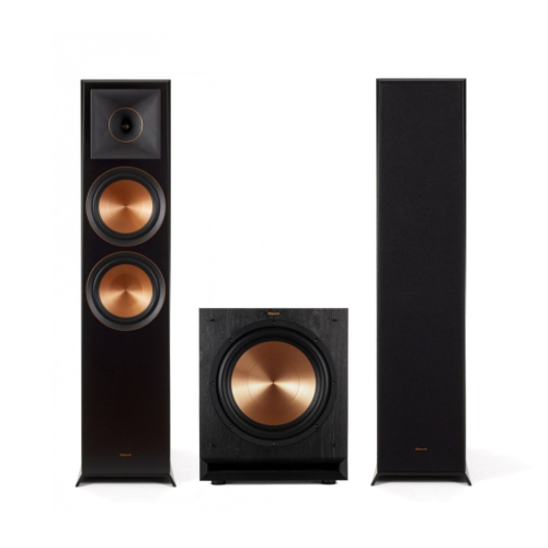 Klipsch RP-8000F med SPL-120 høyttalerpakke 2.1 i gruppen Pakker / Høyttalere til musikk hos Ljudfokus (SETRP8000FPKT11)