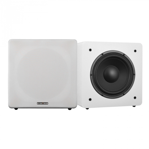 Dynavoice Challenger Sub 8 aktiv subwoofer, hvitt 2-PACK i gruppen Høyttalere / Subwoofere hos Ljudfokus (SETSUB8PKT2)