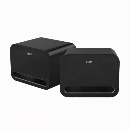 WiiM Sub Pro kompakt trådløs subwoofer, svart 2-PACK i gruppen Høyttalere / Subwoofere hos Ljudfokus (SETSUBPROPKT1)
