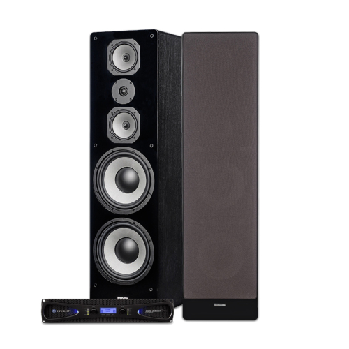 Crown XLS-1002 effektforsterker med Dynavoice Challenger M-105EX v4 stereopakke i gruppen Pakker / HiFi - musikkanlegg hos Ljudfokus (SETXLS1002PKT3)