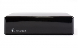 Pro-Ject Optical Box E Phono, RIAA-trinn med optisk utgang for platespiller, svart
