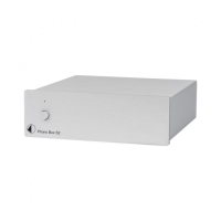 Pro-Ject Phono Box S2 RIAA-trinn for platespiller, sølv
