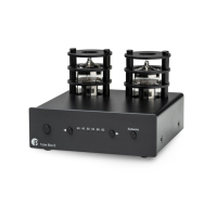 Pro-Ject Tube Box E RIAA-trinn med ECC83-rør, svart