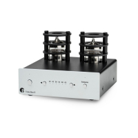 Pro-Ject Tube Box E RIAA-trinn med ECC83-rør, sølv