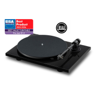 Pro-Ject E1.2 Phono platespiller med forhåndsmontert Pick It MM E-pickup, pianobrun