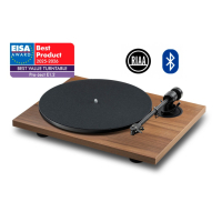 Pro-Ject E1.2 BT platespiller med forhåndsmontert Pick It MM E-pickup, valnøtt