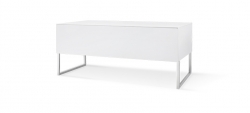 Norstone Khalm 140 mediabenk, pianohvit