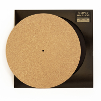 Simply Analog Cork Slipmat Standard Edition, korkmatte for platespiller