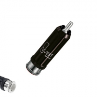 WBT-0110Ag Nextgen RCA-kontakt 75 Ohm hvit fargemerking, stk.
