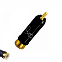 WBT-0110Cu Nextgen RCA-kontakt 75 Ohm hvit fargemerking, stk.