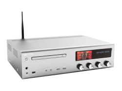 Taga Harmony HTR-1500CD nettverksreceiver med Bluetooth, CD & radio, sølv