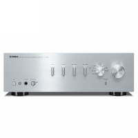 Yamaha A-S301 II stereoforsterker med DAC og RIAA-trinn, sølv