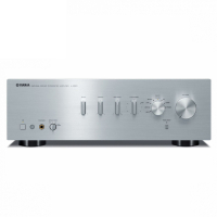 Yamaha A-S501 II stereoforsterker med DAC og RIAA-trinn, sølv
