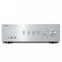 Yamaha A-S701 II stereoforsterker med DAC og RIAA-trinn, sølv