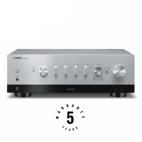 Yamaha R-N1000A streamingforsterker med MusicCast, RIAA-trinn & radio, sølv