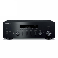 Yamaha R-N600A streamingforsterker med MusicCast, RIAA-trinn & radio, svart