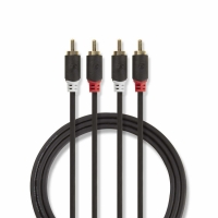 Nedis CAB-W24200 RCA lydkabel