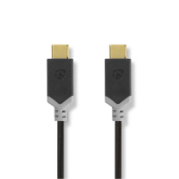 Nedis CCB-W64750AT USB 3.2 Gen2-kabel USB-C til USB-C, 1 meter